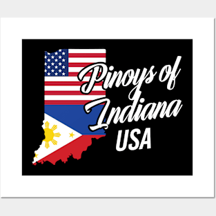 Filipinos of Indiana Design for Proud Fil-Ams Posters and Art